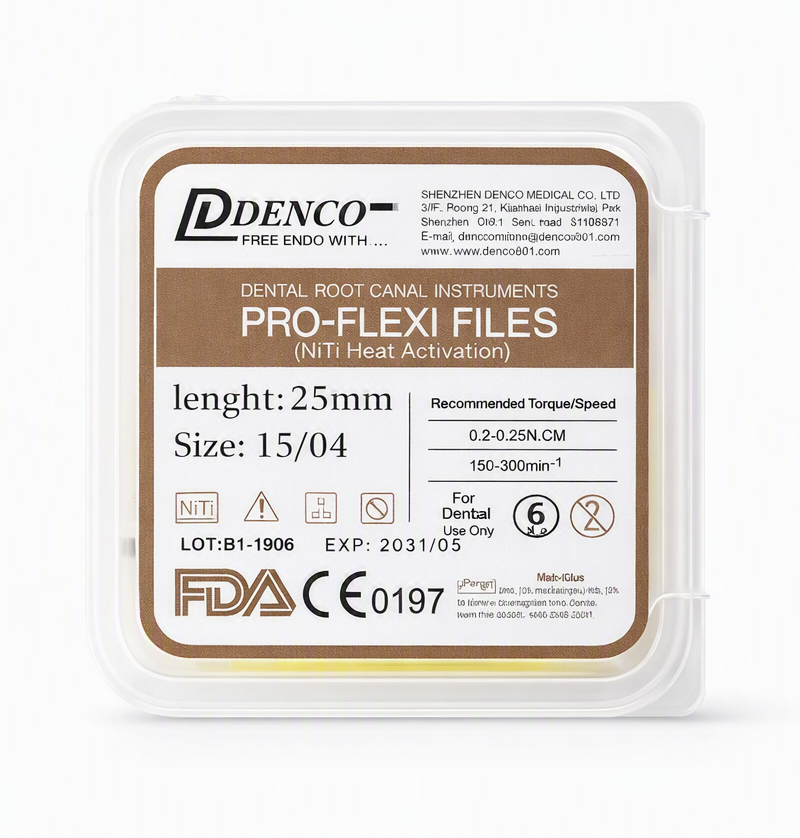 فایل روتاری درصدی دنکو مدل Pro-Flexi سایز 15 [ تیپر 4% ]