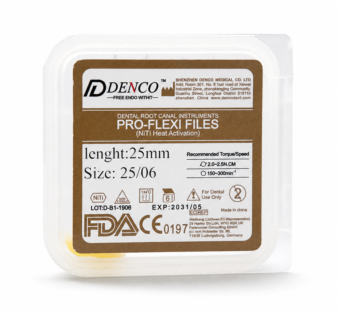 فایل روتاری درصدی دنکو مدل Pro-Flexi سایز25 [ تیپر 6% ]