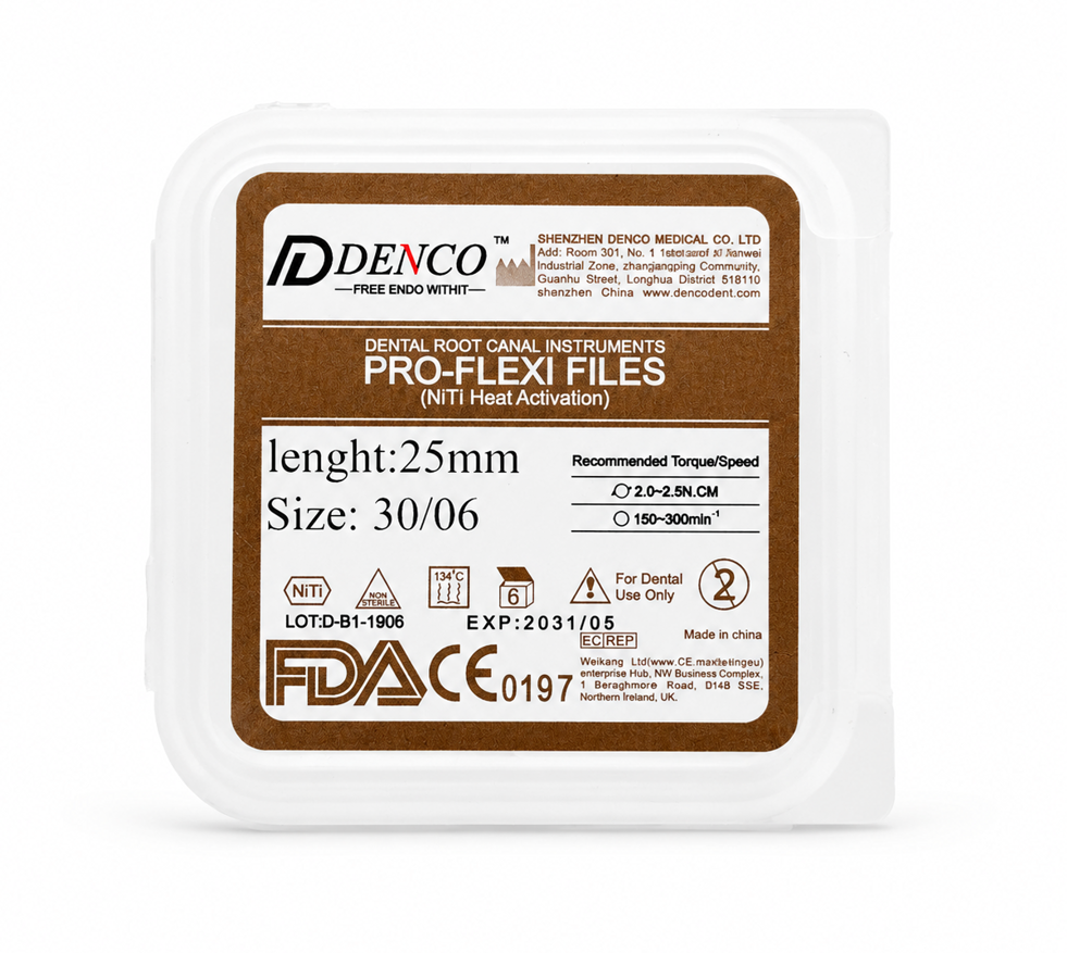 فایل روتاری درصدی دنکو مدل Pro-Flexi سایز30 [ تیپر 6% ]
