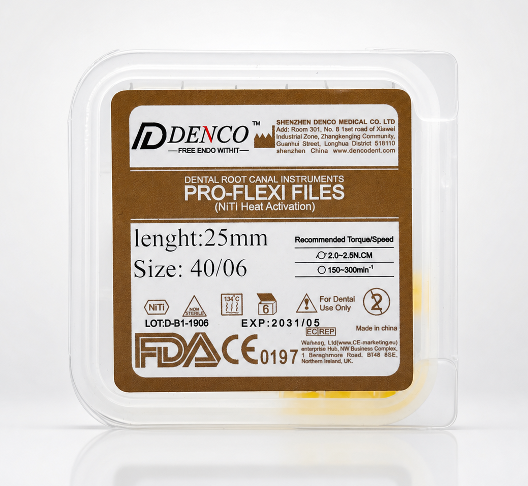 فایل روتاری درصدی دنکو مدل Pro-Flexi سایز40 [ تیپر 6% ]
